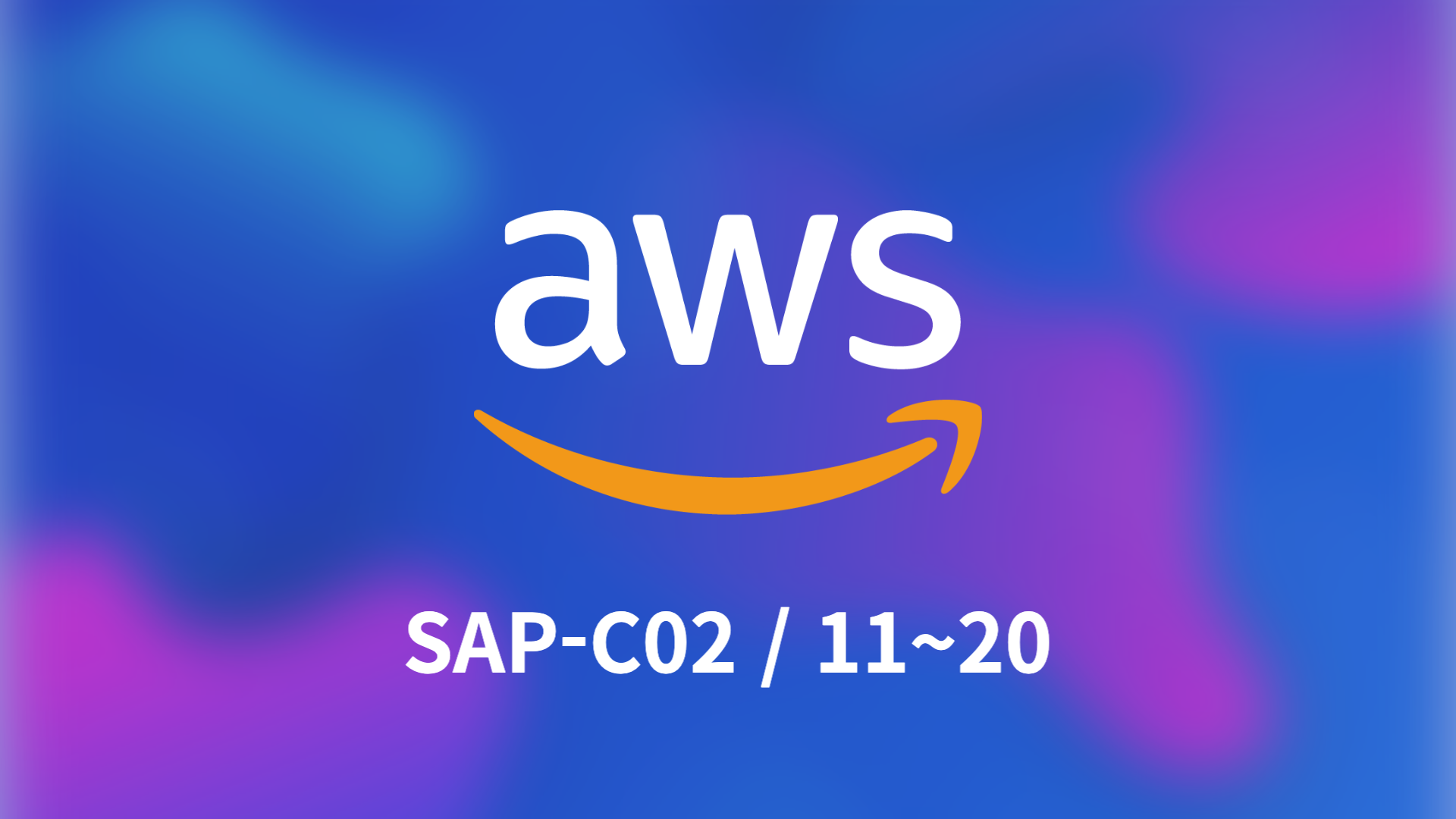 [AWS] SAP-C02 ExamTopics 11~20