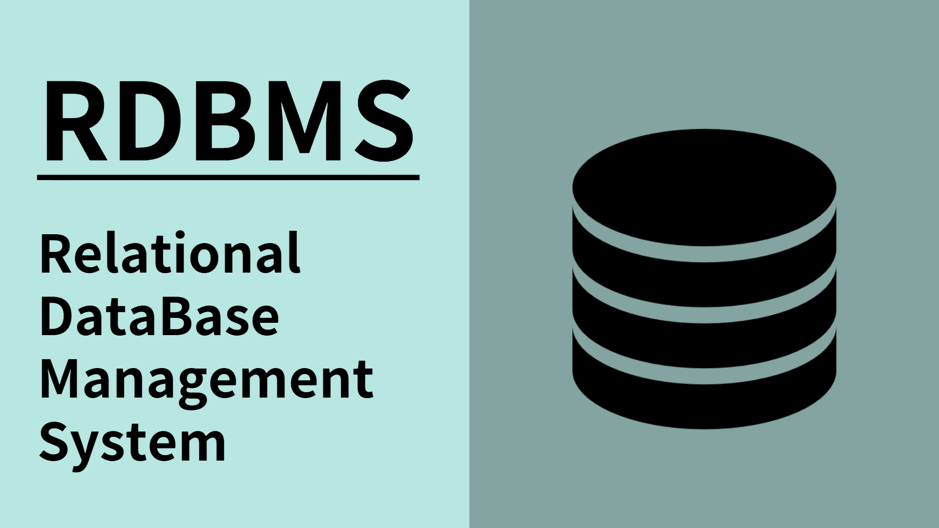 RDBMS 이해